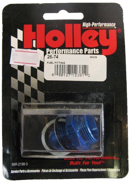 Holley -8 Inlet Fitting